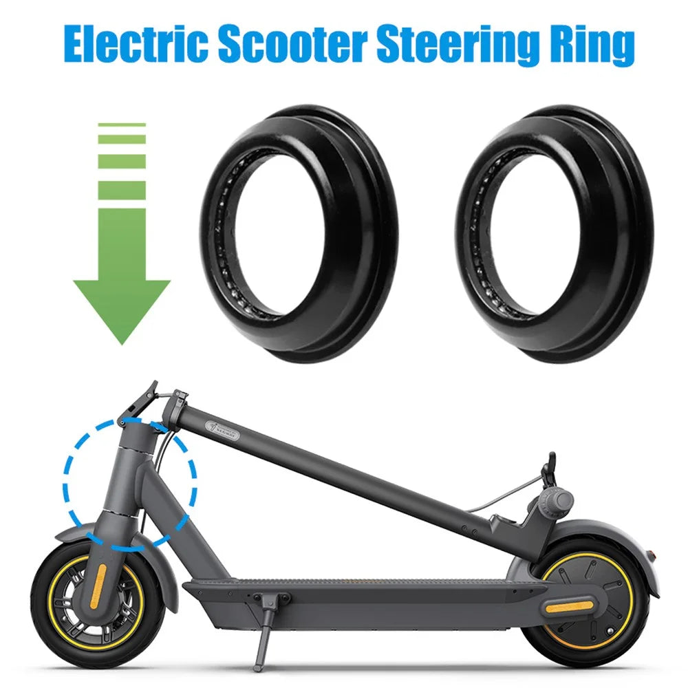 5Pcs/Set for Ninebot MAX G30 Electric Scooter Aluminum Alloy+ABS Bearings Rotating Steering Bushes - 5