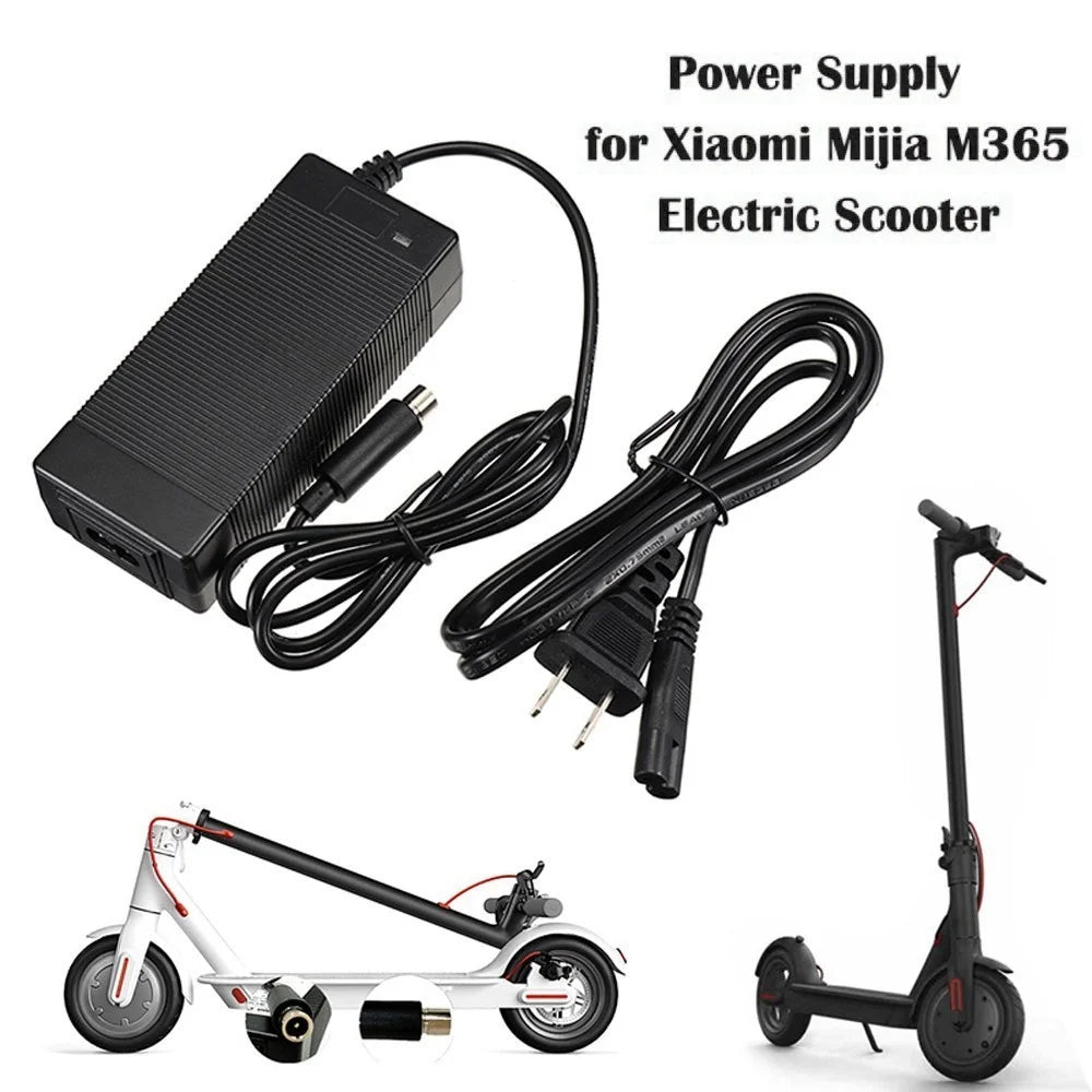 42V 2A Battery Charger with 1m Cable for Xiaomi Electric Scooter M365 / Pro / Pro2 - UK Plug - 2