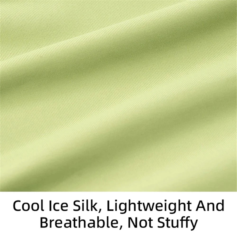 ROCKBROS LF70878 Ice Silk Face Mask Neck Gaiter Summer Anti-UV Head Scarf - Light Grey - 4