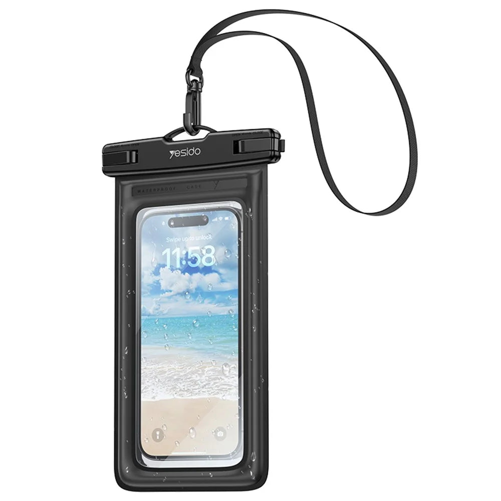 YESIDO WB50 30m Waterproof Floating Phone Pouch Touchscreen Cellphone Dry Bag for Swimming / Diving - 1