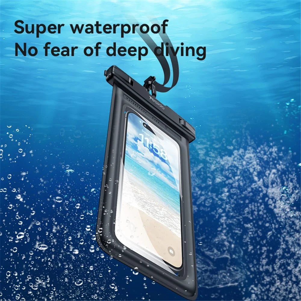 YESIDO WB50 30m Waterproof Floating Phone Pouch Touchscreen Cellphone Dry Bag for Swimming / Diving - 3