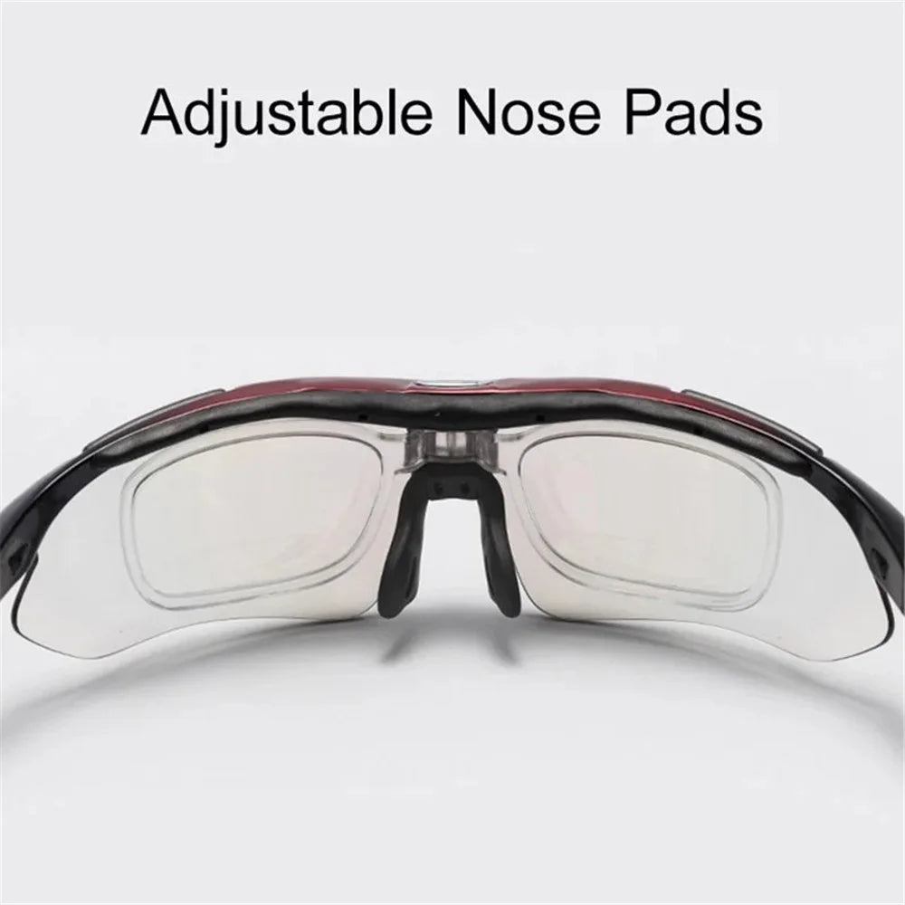ROCKBROS 0089 Outdoor Cycling Glasses Men Women Sunglasses MTB Road Bike Goggles - Photochromic / Black - 3
