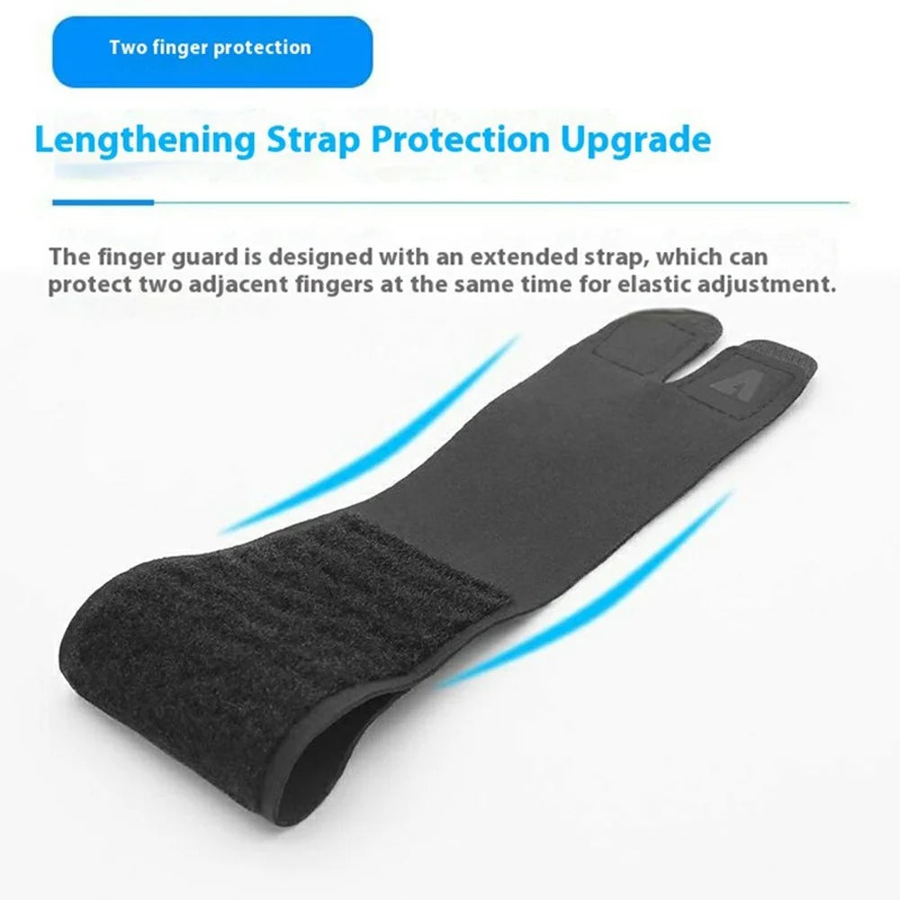 AOLIKES 1581 Double Finger Support Compression Finger Sleeve Joint Protection for Basketball / Volleyball - S - 6