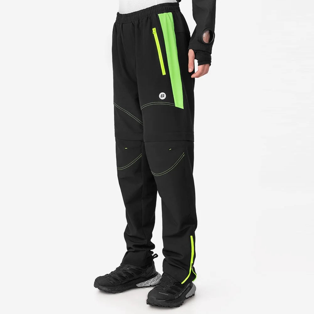 ROCKBROS YPK049 Men's Cycling Pants Convertible Zip Off Shorts Padded Protection Boxer Briefs - M - 5