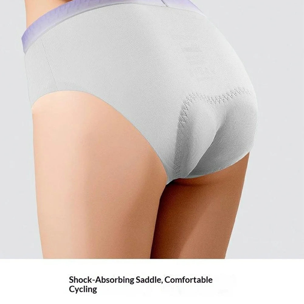 ROCKBROS YDNK002 20210011 3D Ventilation Women Cycling Underwear High Elastic Padded Bike Shorts Shock-Absorbing for Mountain / Road Bike - Grey / S - 5