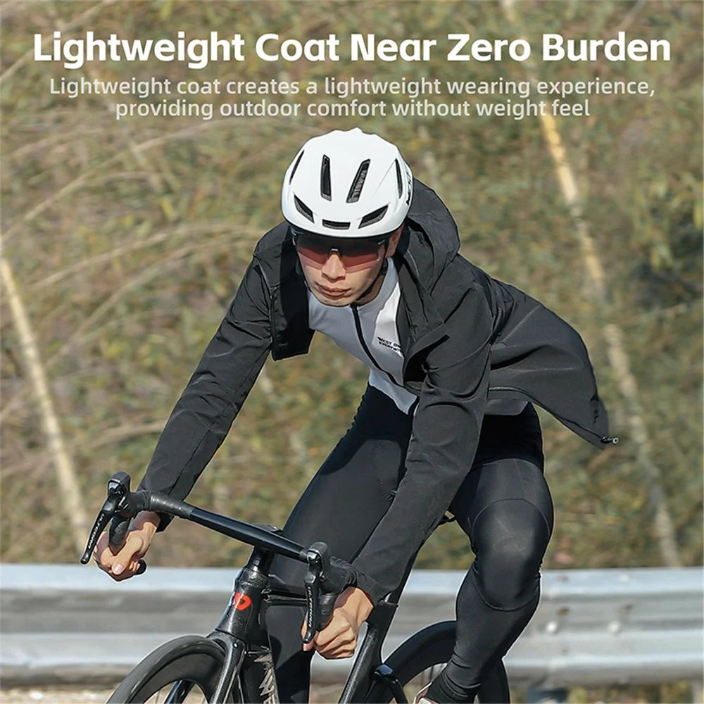 WEST BIKING YP0202330 Spring Autumn Long Sleeve Top Windproof Cycling Jacket - S - 5