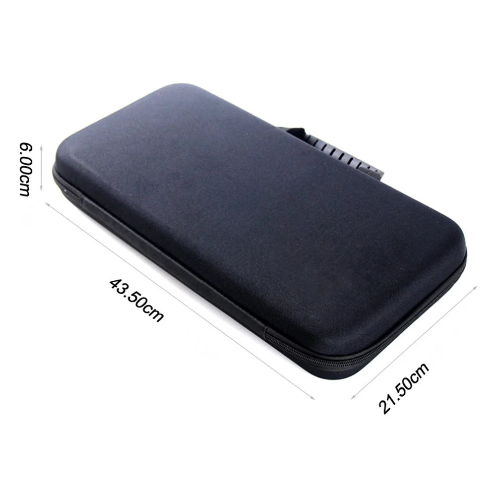 43.5x21.5x6cm EVA Fishing Rod Reel Bag Fishing Tool Storage Pouch with Thin Sponge Lining - 6