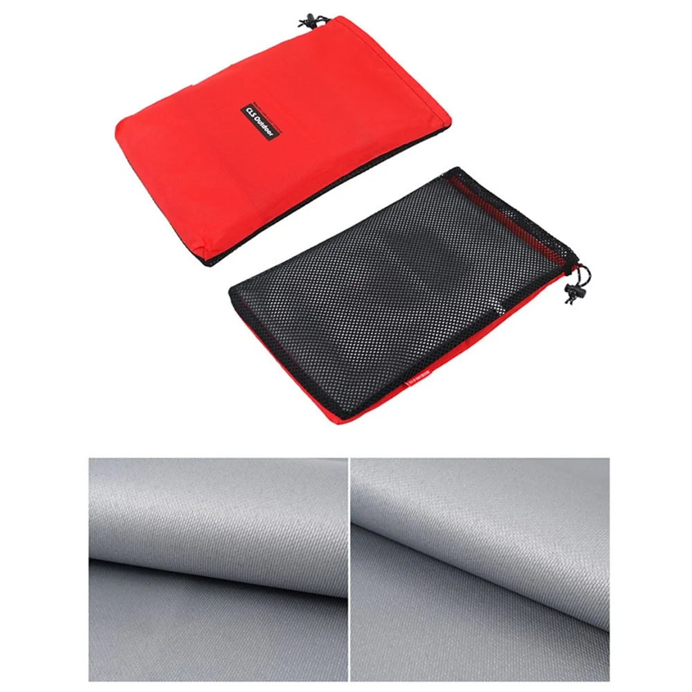 CLS Fireproof Cloth Heat Insulation Pad High-Temperature Resistant Mat for Camping Picnic Barbecue, Size L, 106x60cm - 4