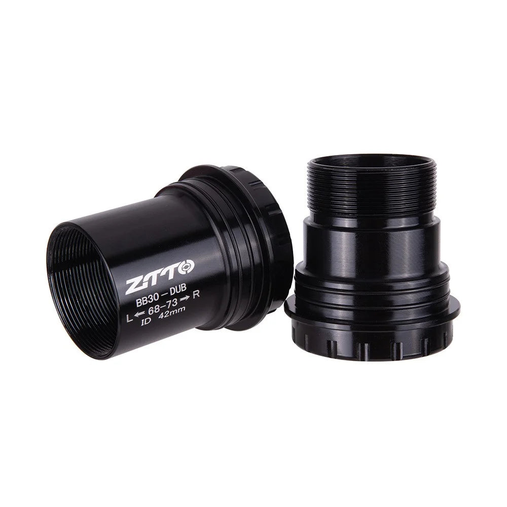 ZTTO BB30 68 / 73mm 42mm Frame Thread Lock Bicycle Bottom Bracket for SRAM / Truvativ DUB Crankset - DUB Black - 6