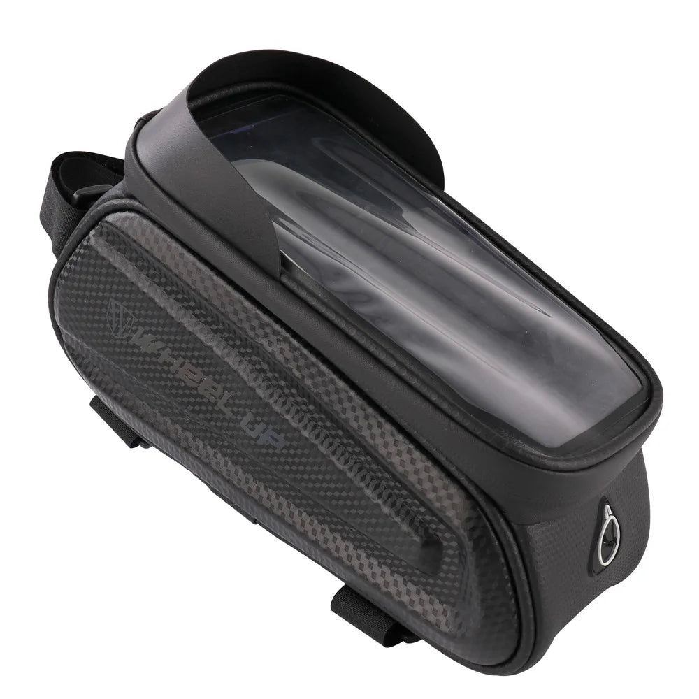 WHEEL UP 050 Reflective Safe Cycling Bag Waterproof Saddle Bag Touch Screen 7.0" Phone Case - 3