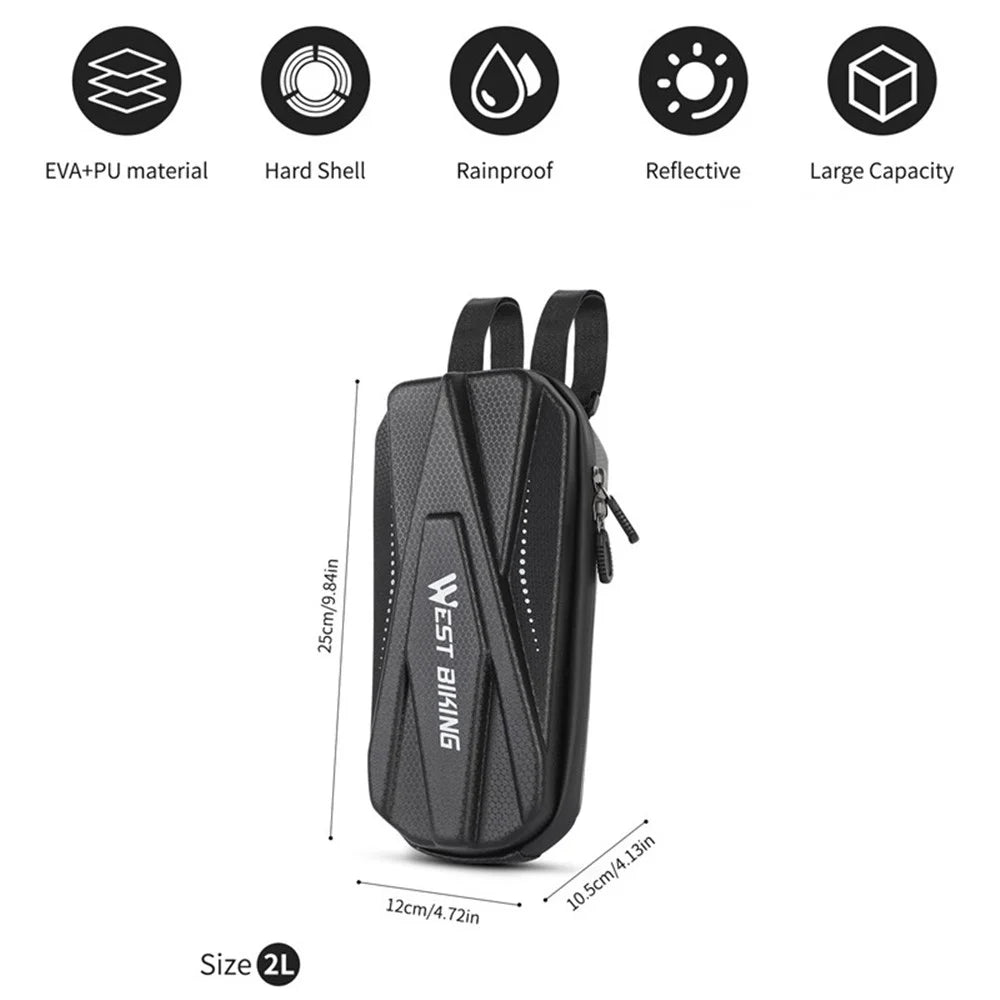 WEST BIKING Electric Scooter Bag Waterproof Handle Bag 2L - 6