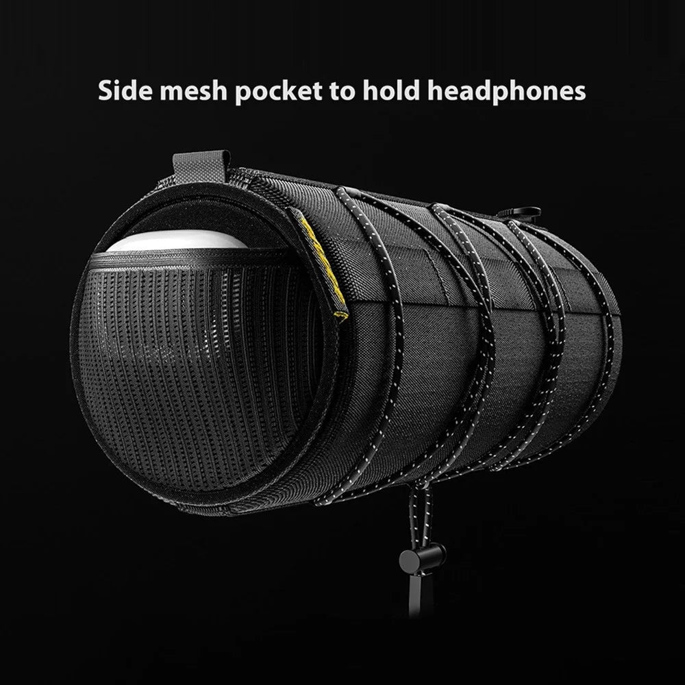 ENLEE Waterproof Bike Handlebar Bag Bicycle Front Tube Bag Crossbody Bag - 5