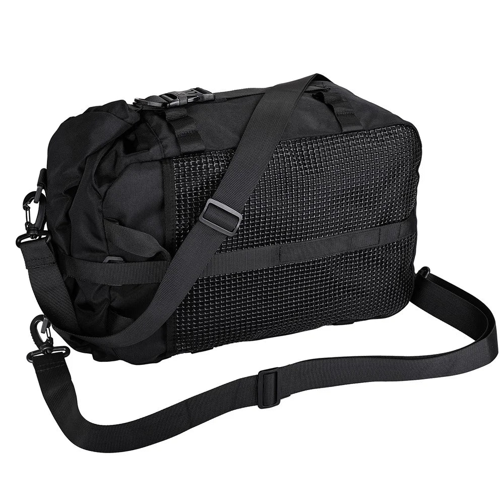 RHINOWALK MT216 30L Super Large Motorcycle Seat Bag Tail Bag Multifunction Motorbike Helmet Storage Bag Dirt Bike Accessories Shoulders Backpack - Yellow - 2