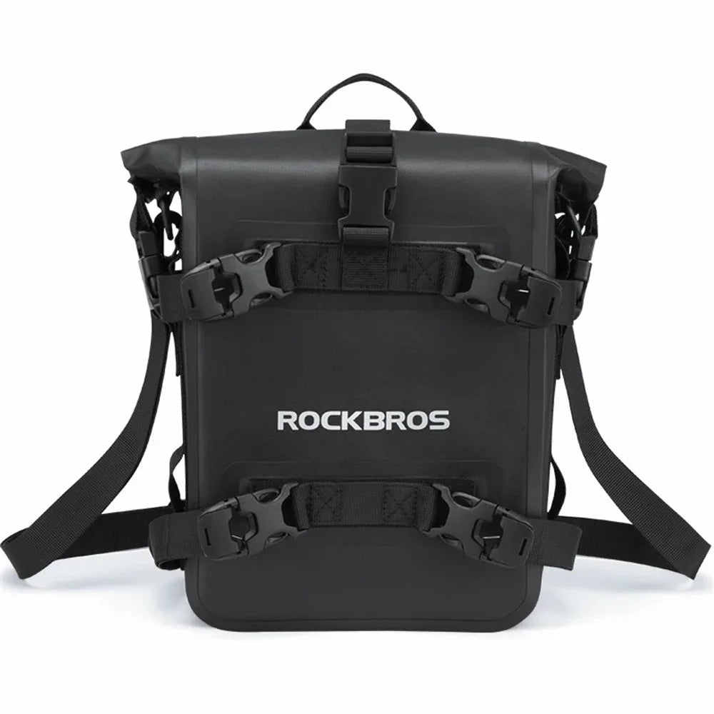 ROCKBROS AS-095 5L Large Capacity Motorcycle Bag Motor Bike Bumper Side Bag Waterproof Shoulder Pack - 1