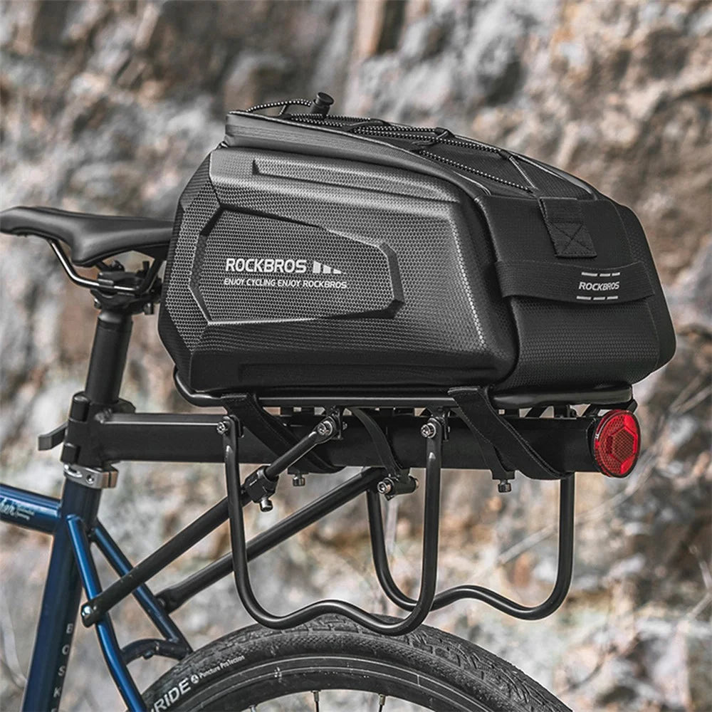 ROCKBROS A26 Bicycle Tail Bag Multi Function Mountain Road Saddle Bag with Rain Cover Cycling Accessories - 7