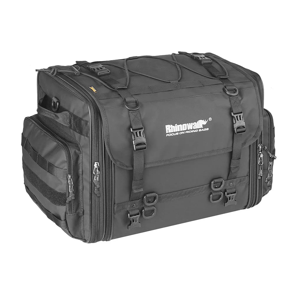 RHINOWALK MTR4045 45L Motorcycle Rear Storage Bag Motorbike Rack Pannier Pack - 1