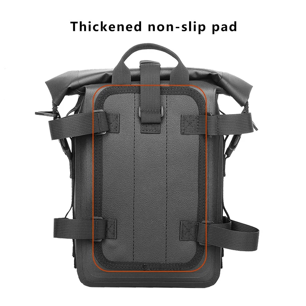RZAHUAHU 556 Polyester+TPU Motorcycle Crash Bar Frame Bag Motorbike Side Saddle Bag - 4