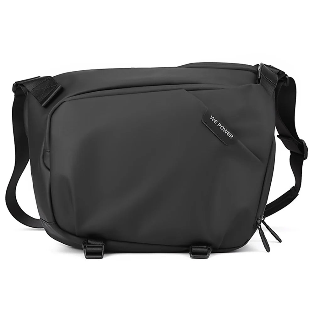 WEPOWER 1100-59 Men's Crossbody Bag Messenger Bag Shoulder Bag Boy's Daypack - Black - 1