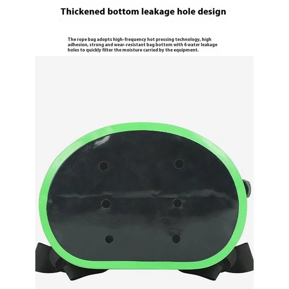 XINDA XD-BAG21 45L Rock Climbing Rope Storage Bag Water Draining Hole Design Hiking Backpack - Green - 4