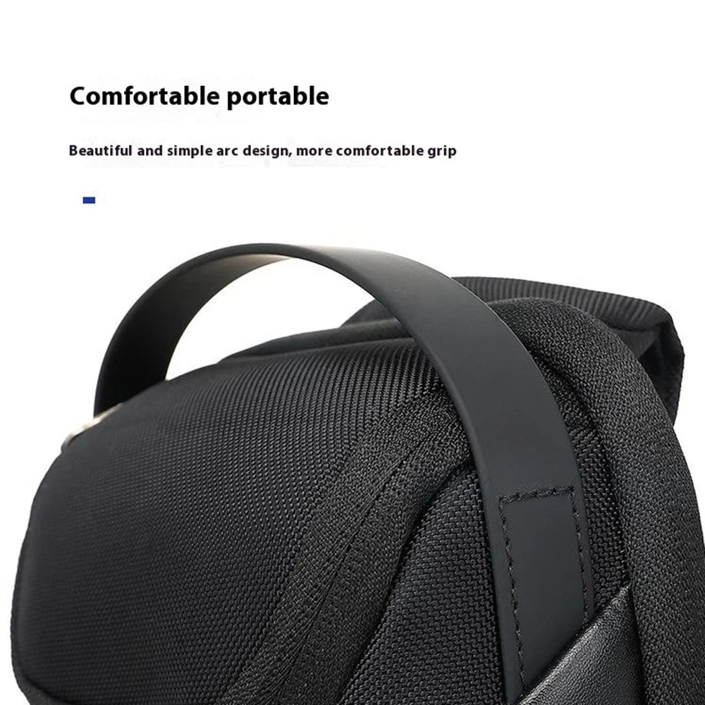 COOLBELL CB-7202 Waterproof Crossbody Bag Men Stylish Chest Pack for iPad 7.9-inch - Black - 6