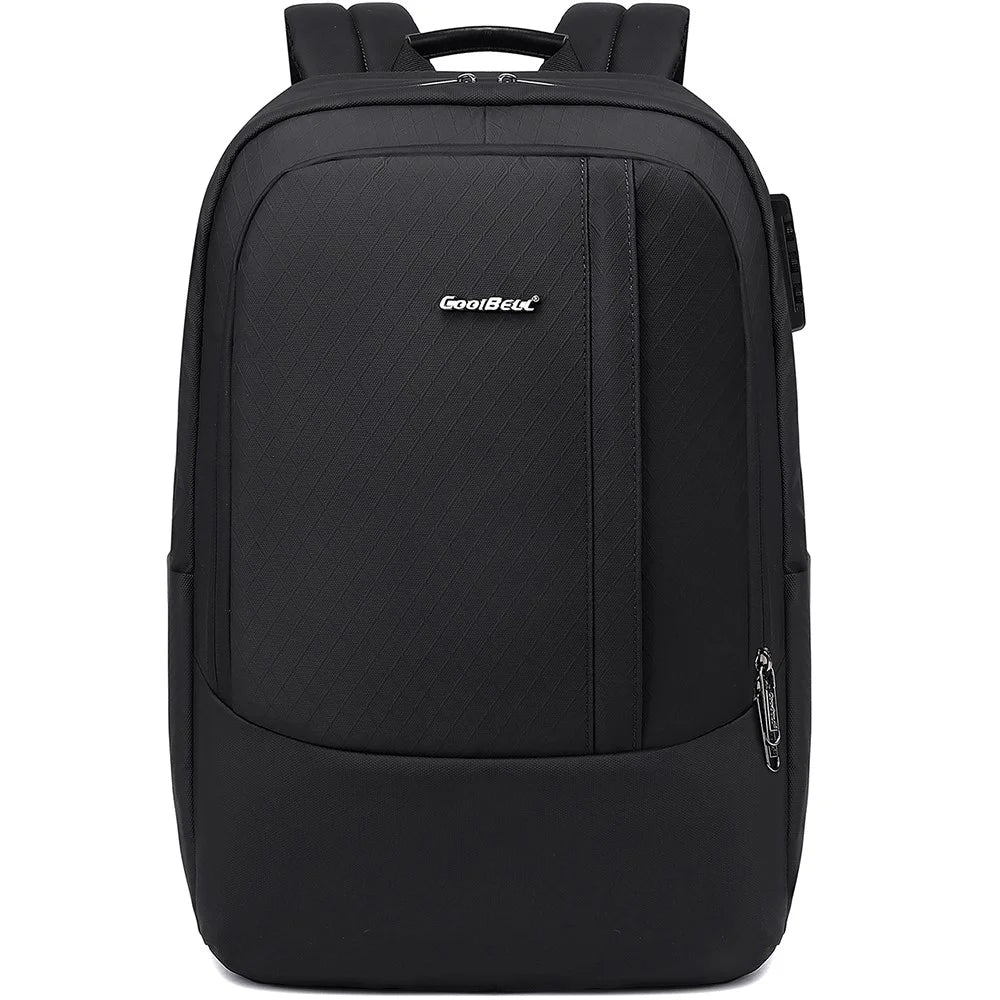 COOLBELL CB-8311 Anti Theft Backpack for 15.6 Inch Laptop Waterproof Large Capacity Travel Shoulder Bag - Black - 2