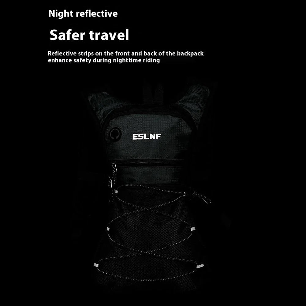 ESLNF Outdoor Cycling Hiking Backpack Waterproof Large Capacity Hydration Pack - 6