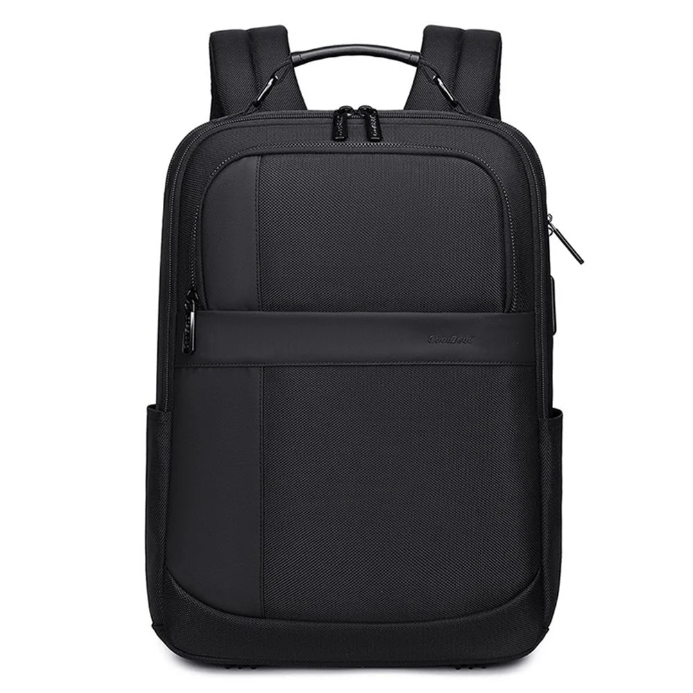 COOLBELL CB-8321 Waterproof Men Business Backpack for 15.6 Inch Laptop Shoulder Bag with USB+Type-C External Charging Ports - Black - 2