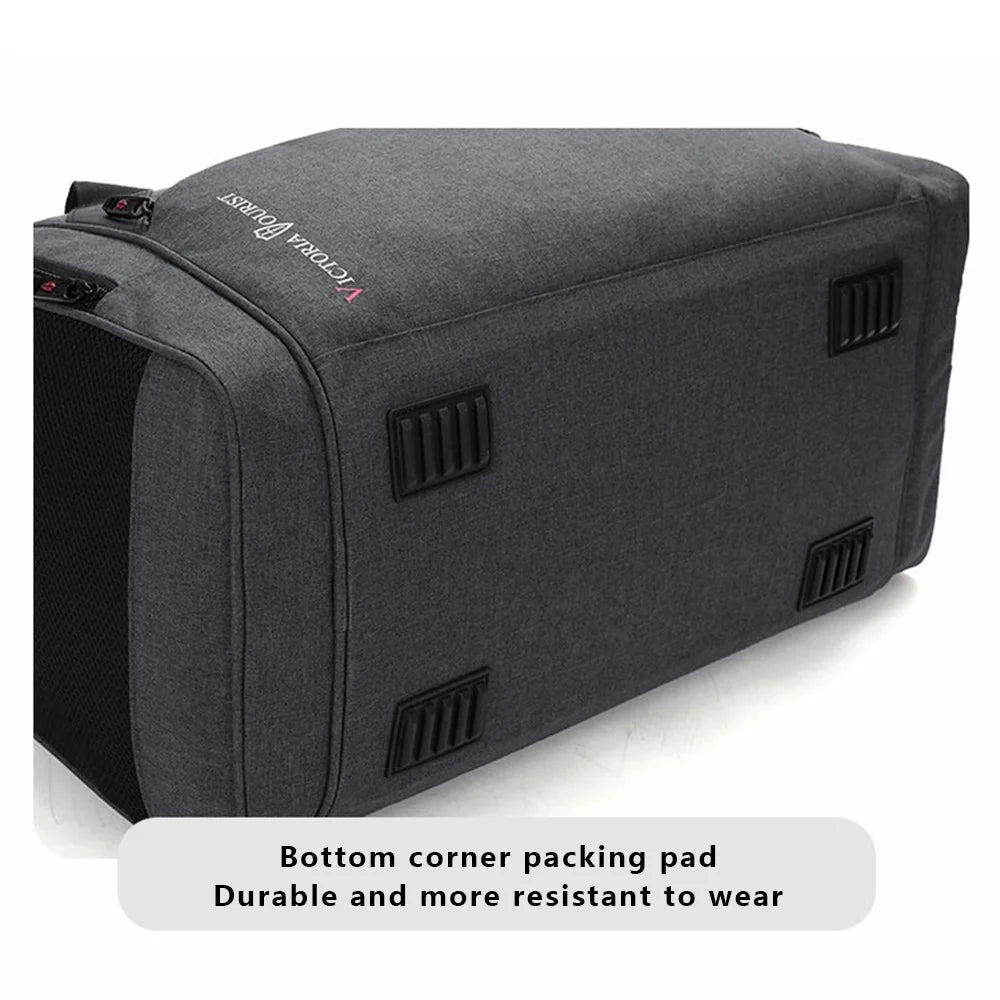 VICTORIATOURIST V7010 Wet and Dry Separation Duffel Bag Nylon Shoulder Bag, Small Version - 6