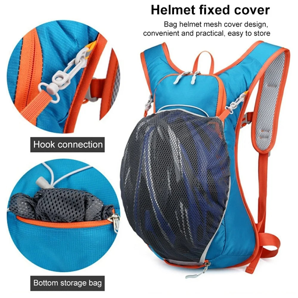 HAWEEL HWL7030 Outdoor Ultra-light Hiking Backpack Oxford Cycling Rucksack Travel Daypack - Blue - 7