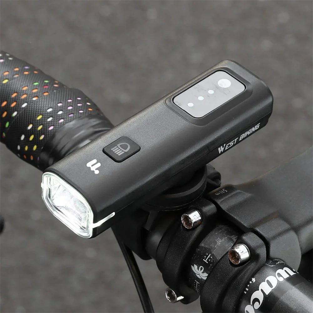WEST BIKING YP0701458 Intelligent Light Sensing Bike Front Lamp 400 Lumens Bicycle Headlight - 6