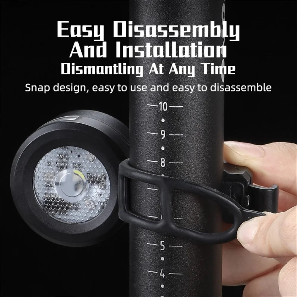 WEST BIKING YP0701362 Children Bicycle Light Electric Bell ABS Waterproof Colorful Light Warning Horn - 7