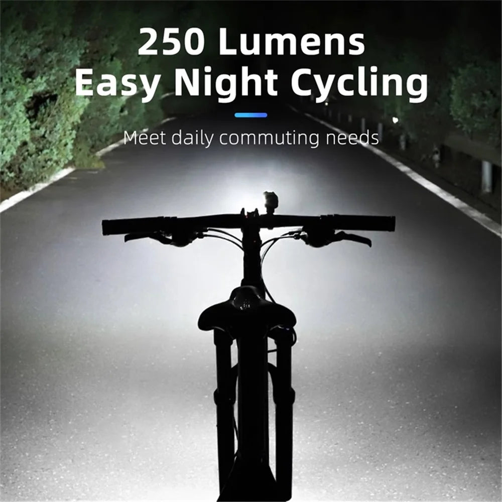 WEST BIKING Intelligent Light Sensing Bicycle Headlight IPX4 Waterproof Bike Front Light Portable Flashlight - 4