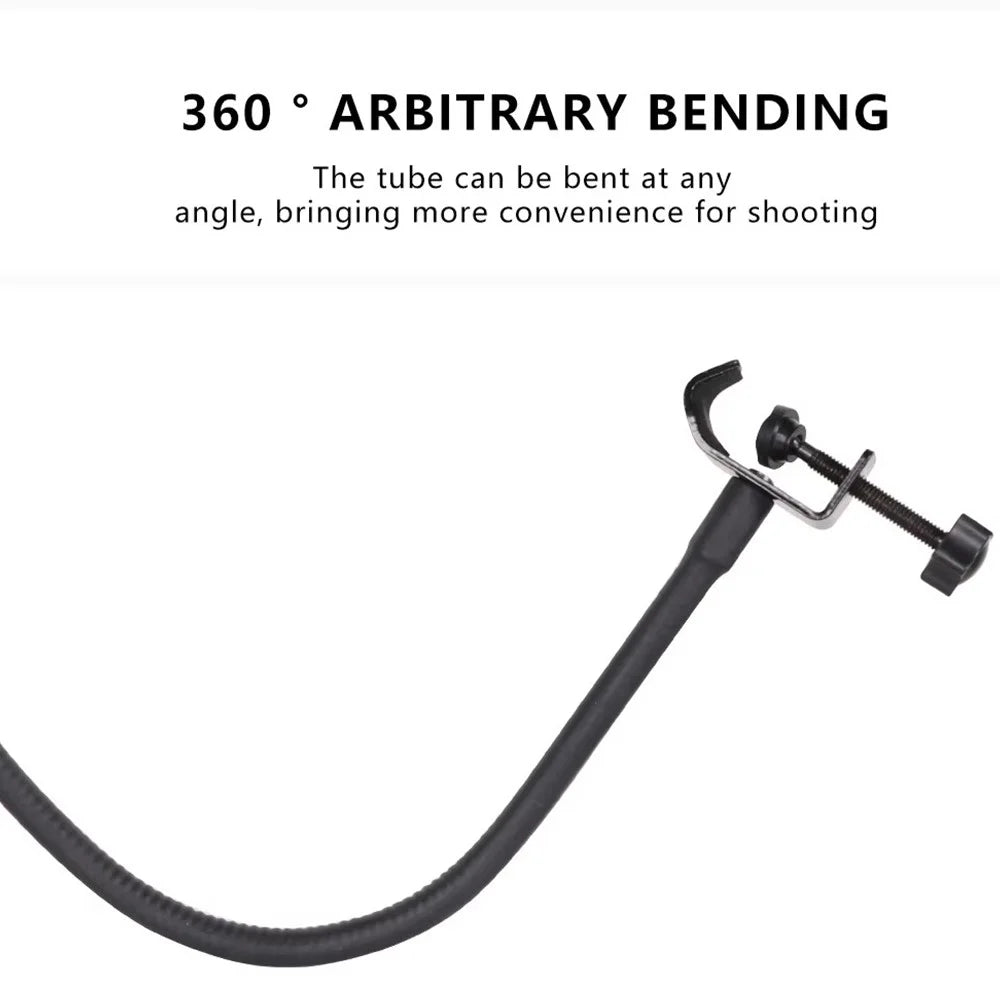 X003 Metal Clamp Flexible Extension Hose Phone Holder for Photography Light Stand - 4