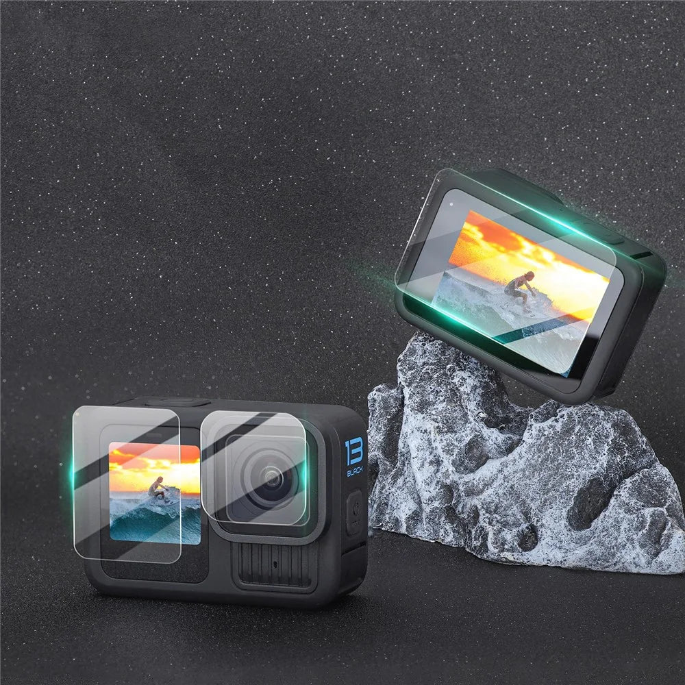 SUNNYLIFE GO-BHM881 1 Set For GoPro Hero 13 Tempered Glass Lens Film + Front and Back Screen Film - 5