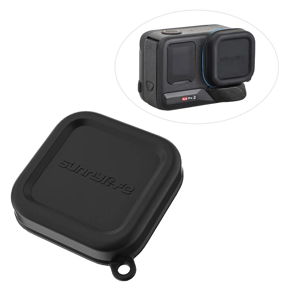 SUNNYLIFE EP2-BHT932 For Insta360 Ace Pro 2 / Ace Pro Lens Protection Cover Camera Silicone Lens Lid - 1
