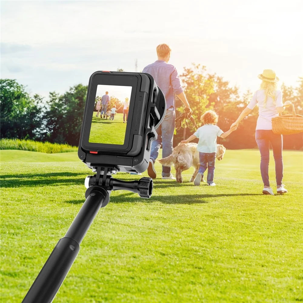 PULUZ PU966B For Insta360 Ace Pro / Ace Metal Protective Frame with 52mm UV Filter and Lens Cap - 6
