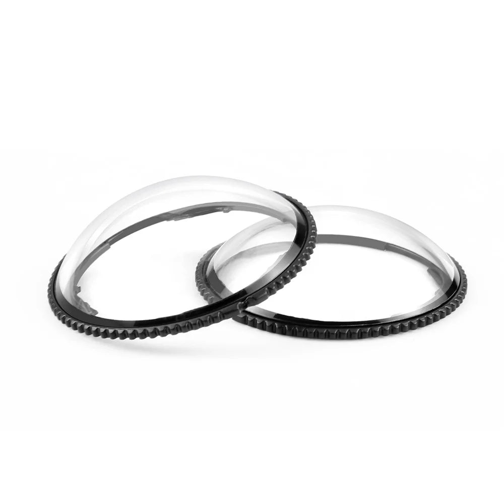 PULUZ PU988T 2Pcs For Insta360 X4 Lens Guards Rotatable Optical Hardened Glass Lens Protector - 2