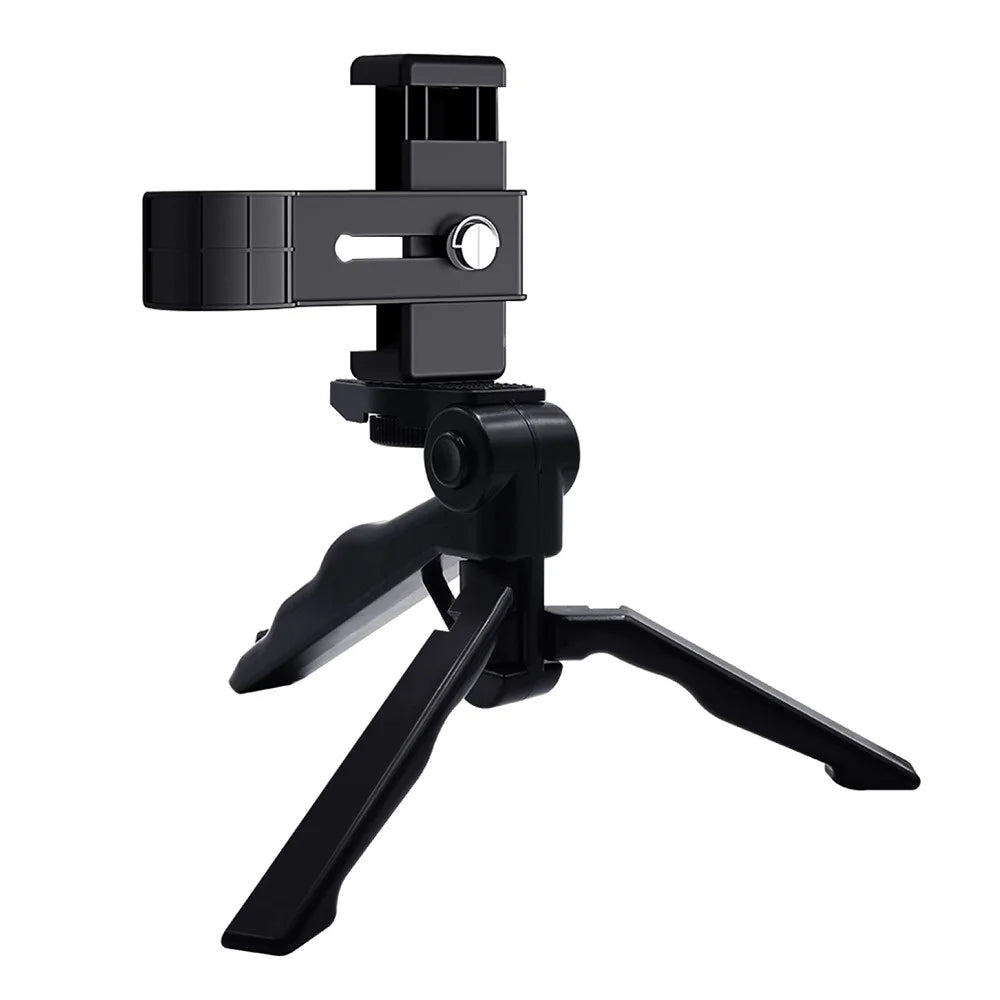 PULUZ PKT46 For DJI Pocket 2 / Osmo Pocket PU379 Phone Holder Clamp with PU191 Foldable Tripod Handheld Grip - 2