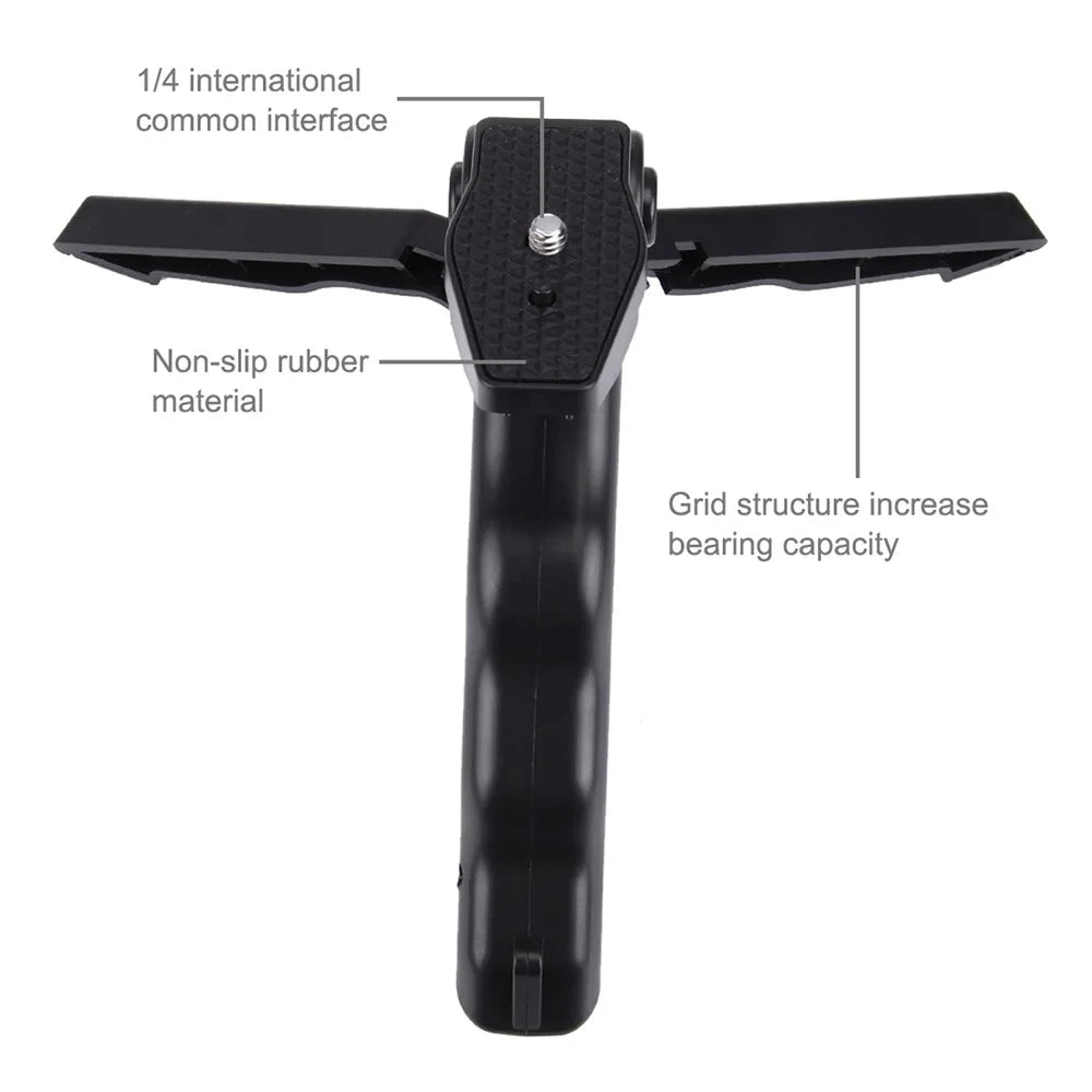 PULUZ PKT46 For DJI Pocket 2 / Osmo Pocket PU379 Phone Holder Clamp with PU191 Foldable Tripod Handheld Grip - 4