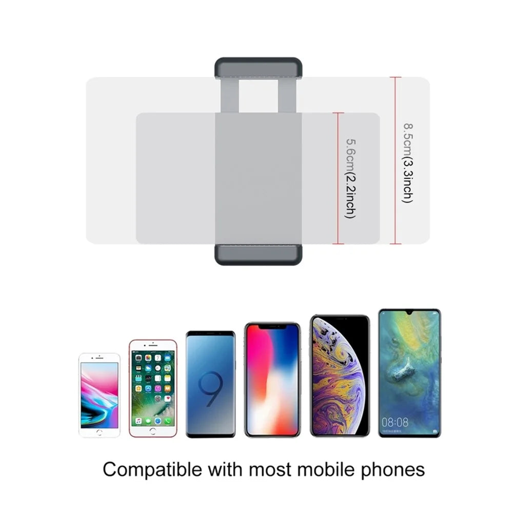 PULUZ PKT46 For DJI Pocket 2 / Osmo Pocket PU379 Phone Holder Clamp with PU191 Foldable Tripod Handheld Grip - 5