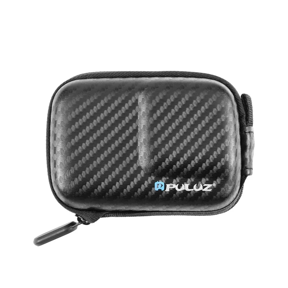 PULUZ PU946B For DJI Osmo Action 4 / 3 Mini Body Case Carbon Fiber Texture PU + EVA Portable Storage Bag - 2