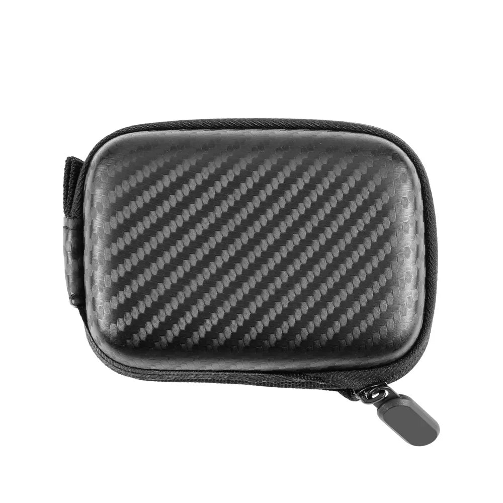 PULUZ PU946B For DJI Osmo Action 4 / 3 Mini Body Case Carbon Fiber Texture PU + EVA Portable Storage Bag - 3