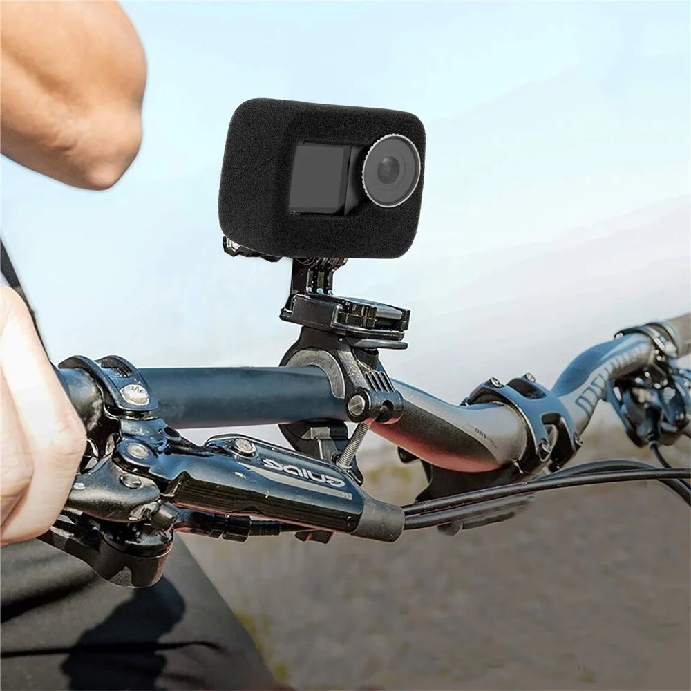 PULUZ PU987B For DJI Osmo Action 5 Pro / 4 / 3 High Density Foam Wind Noise Reduction Scratch Resistant Cover - 7