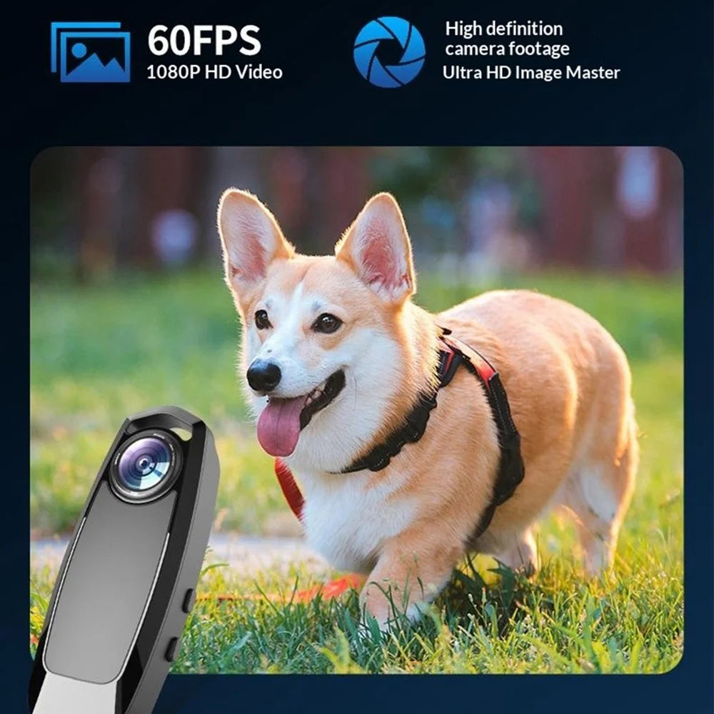 M28 4K Ultra HD Pet VLOG Logger Clip-On Wearable Camera First Person View Recorder - Black - 2
