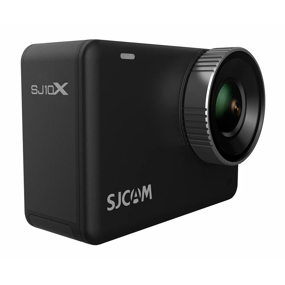 SJCAM SJ10X 4K 12MP Sports Action Camera 10M Body Waterproof - Black - 1