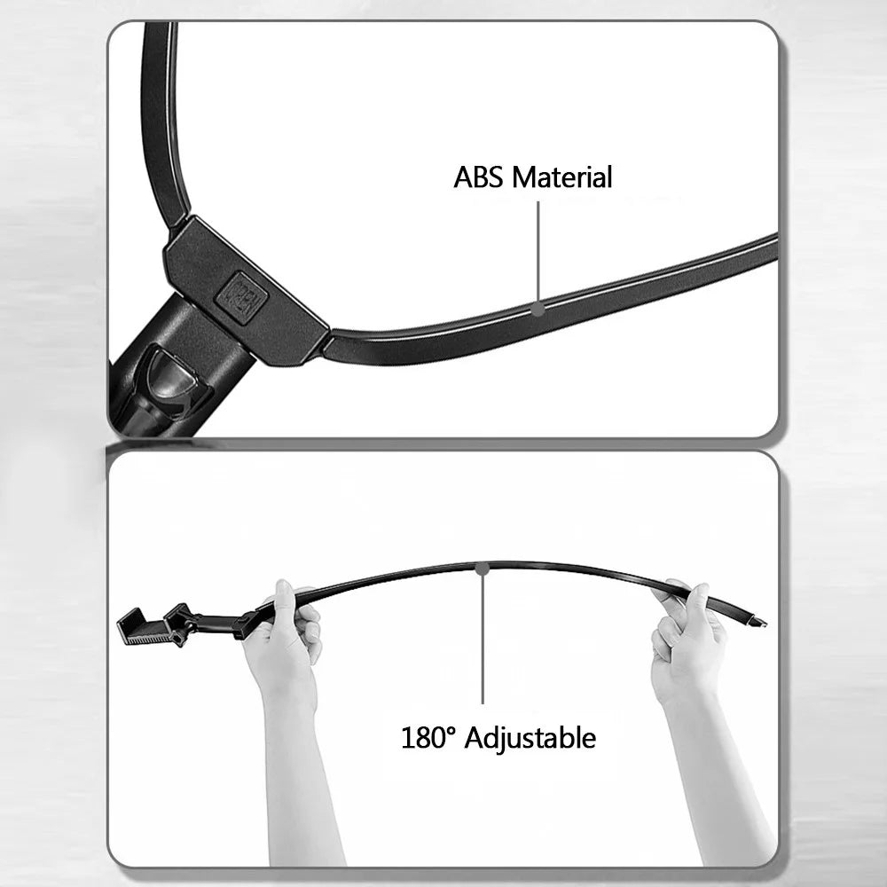 TELESIN GP-HNB-U1 Hands-free Neck Camera Holder Mount Stand Bracket for GoPro Hero 9 / 10 / 11 / 8 Action Camera Smartphone - 6