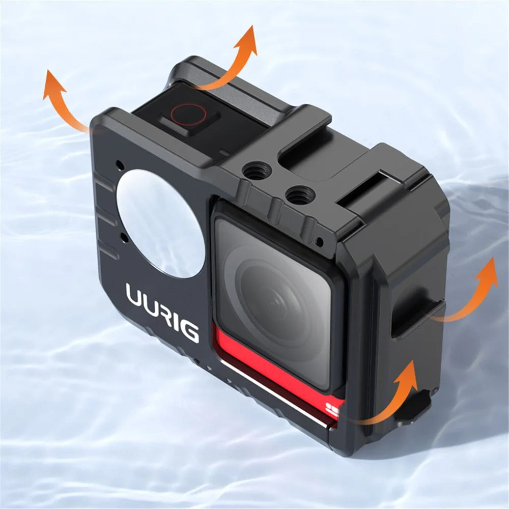 UURIG 360 CC-ONE RS Camera Protective Cage Hard Aluminum Alloy Expansion Camera Frame Kit - 6