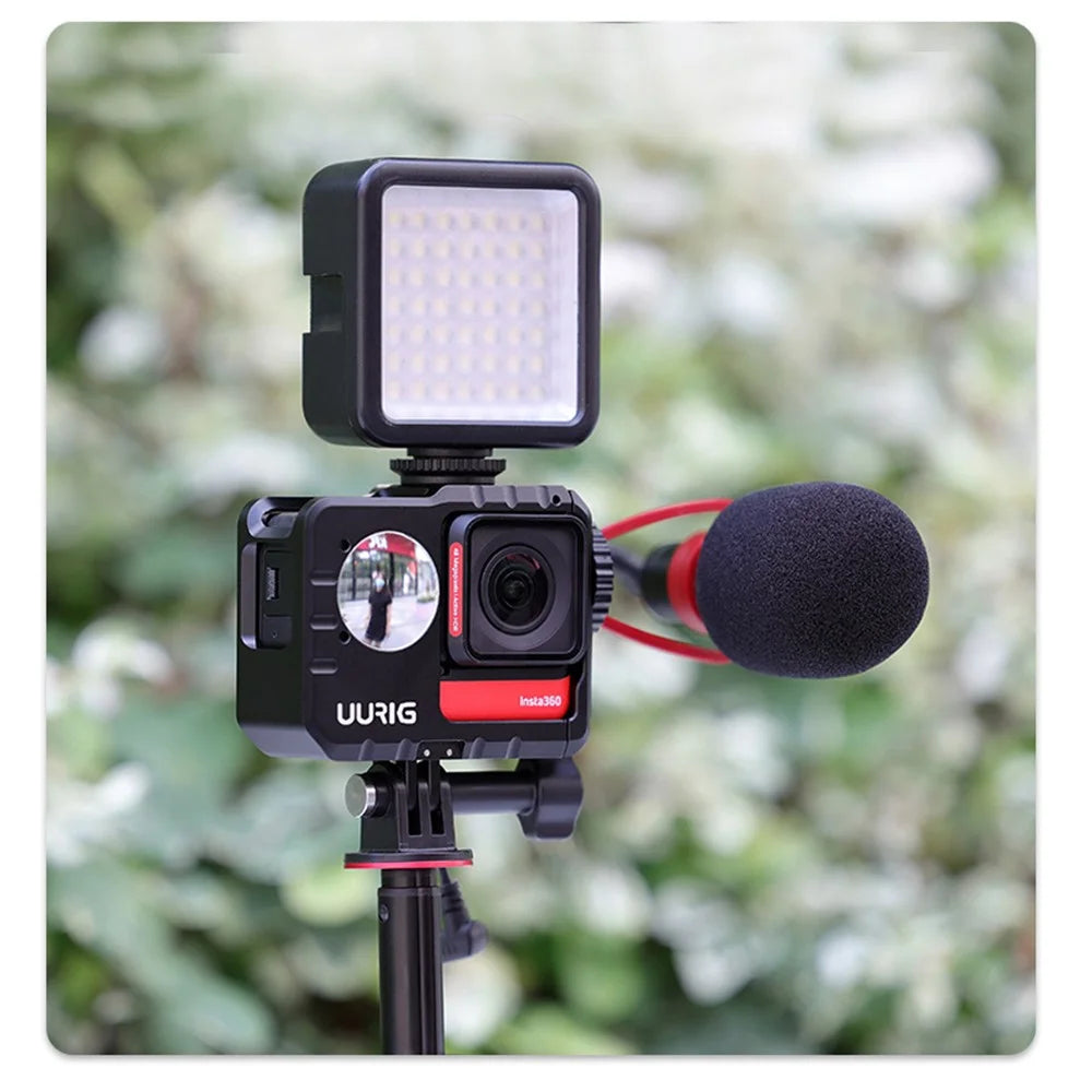 UURIG 360 CC-ONE RS Camera Protective Cage Hard Aluminum Alloy Expansion Camera Frame Kit - 7