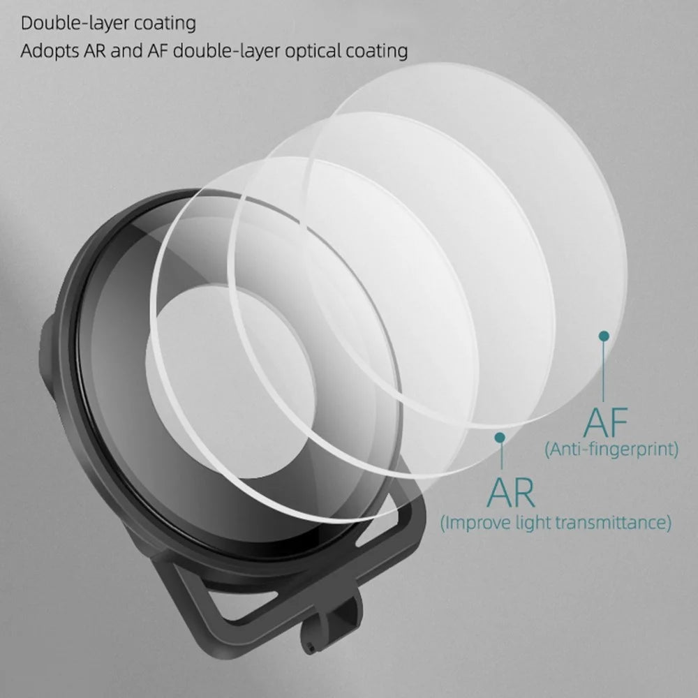 AI26 For Insta360 One R Action Camera Cold Shoe Case Plastic Anti-drop Protective Frame - 6
