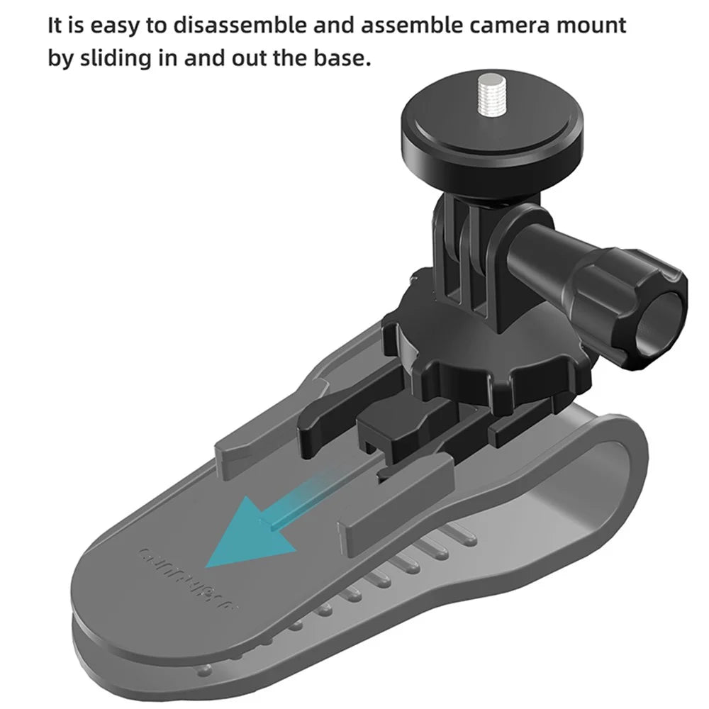 SUNNYLIFE ZJ585 Car Visor Action Camera Mount Adapter Plastic Sport Camera Car Holder - 5